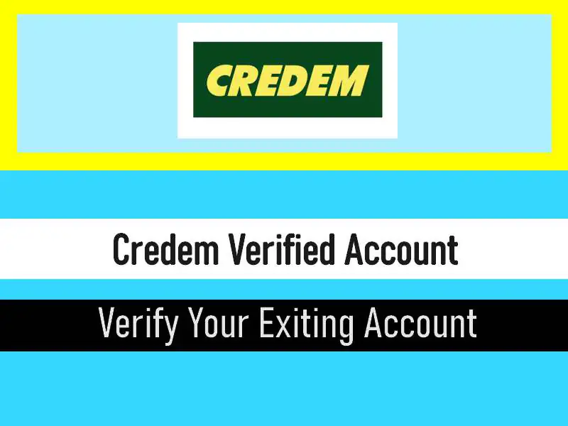 Credem Account / identity verification
