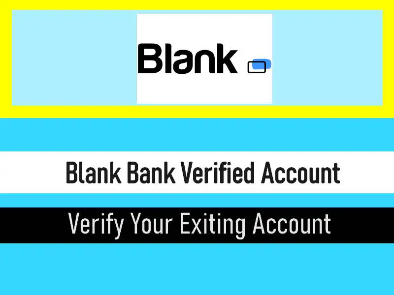 Blank Account/ Blank account identity