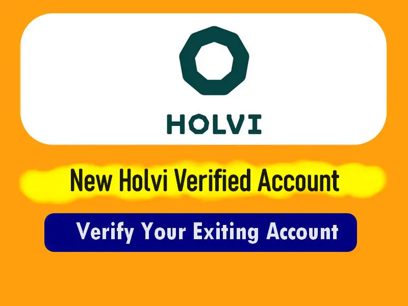 Holvi Account / holvi bank identity verification