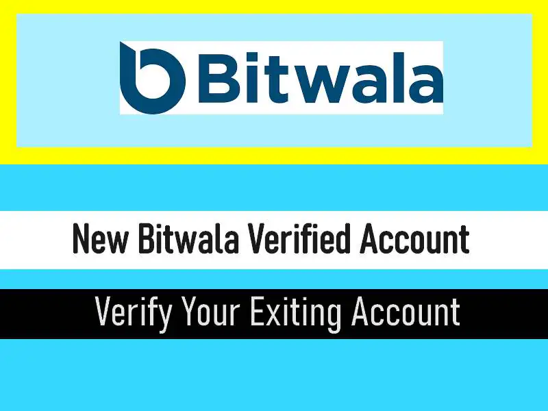 Bitwala Account/ Bitwala account identity